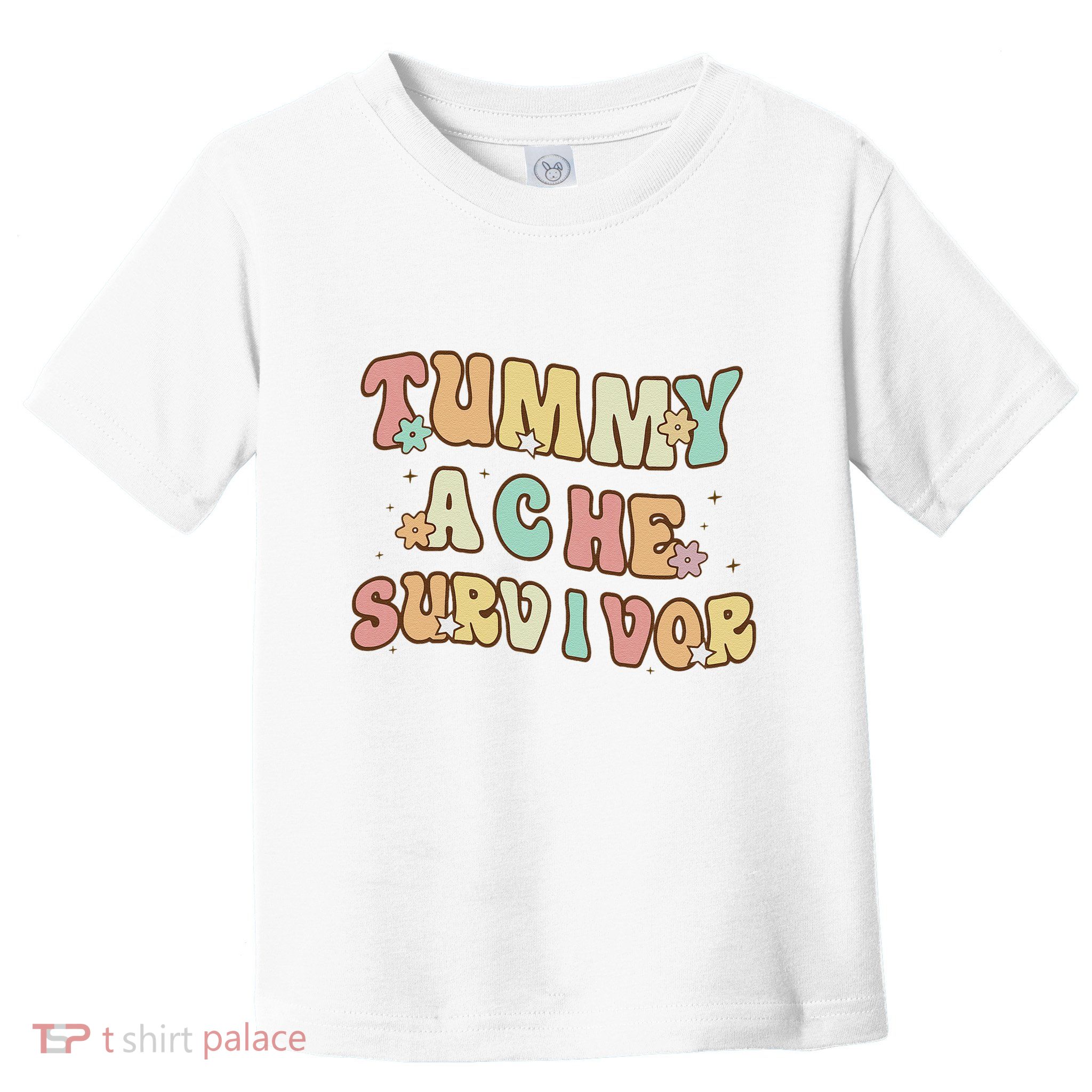 Vintage Tummy Ache Survivor Toddler T-Shirt