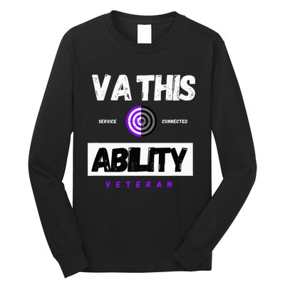 Va This Ability Spiritual Targets Long Sleeve Shirt