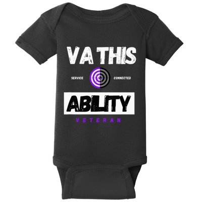 Va This Ability Spiritual Targets Baby Bodysuit