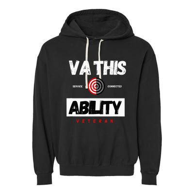 Va This Ability Veteran Hunters Garment-Dyed Fleece Hoodie