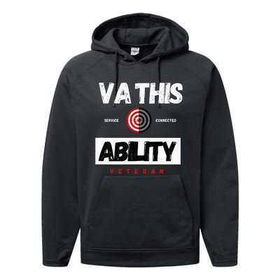 Va This Ability Veteran Hunters Performance Fleece Hoodie