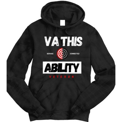 Va This Ability Veteran Hunters Tie Dye Hoodie