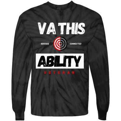 Va This Ability Veteran Hunters Tie-Dye Long Sleeve Shirt