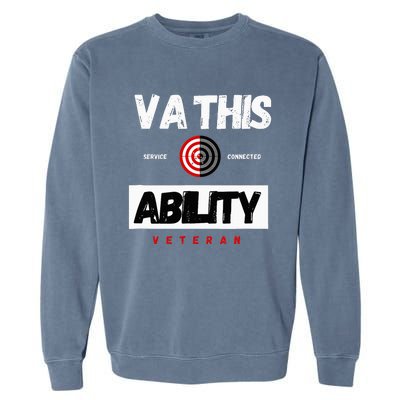 Va This Ability Veteran Hunters Garment-Dyed Sweatshirt