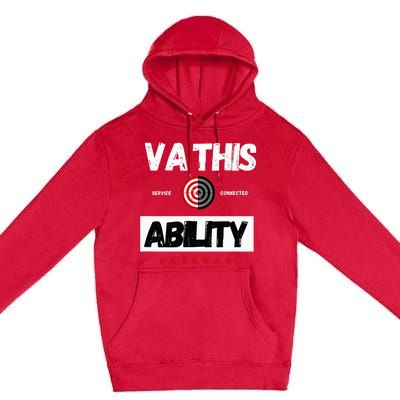 Va This Ability Veteran Hunters Premium Pullover Hoodie