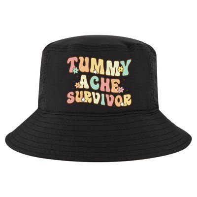 Vintage Tummy Ache Survivor Retro Cool Comfort Performance Bucket Hat