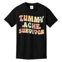 Vintage Tummy Ache Survivor Retro Kids T-Shirt