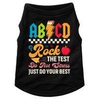 Vintage Testing ABCD Rock The Test Day Teach.ers Student.s Doggie Tank
