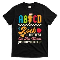 Vintage Testing ABCD Rock The Test Day Teach.ers Student.s T-Shirt