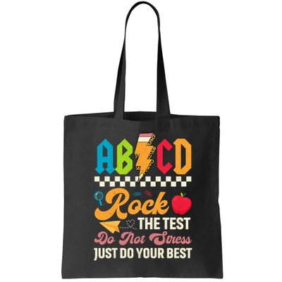 Vintage Testing ABCD Rock The Test Day Teach.ers Student.s Bag