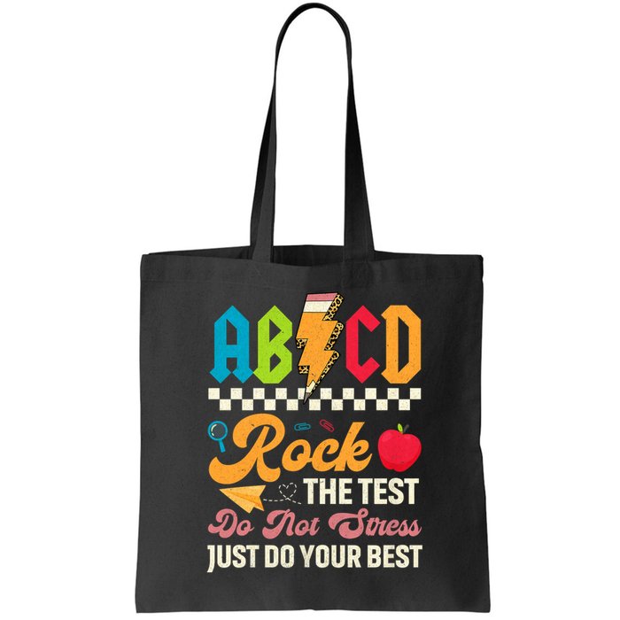 Vintage Testing ABCD Rock The Test Day Teach.ers Student.s Bag