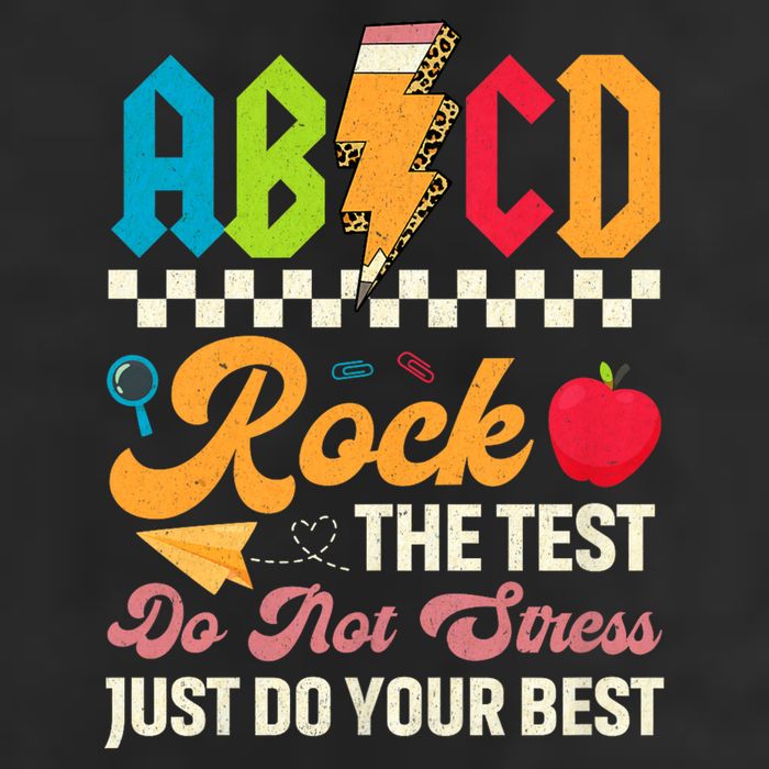 Vintage Testing ABCD Rock The Test Day Teach.ers Student.s Tumbler