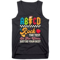 Vintage Testing ABCD Rock The Test Day Teach.ers Student.s Tank Top