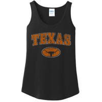 Vintage Texas Austin Style Souvenir Gift Tx Football Ladies Essential Tank