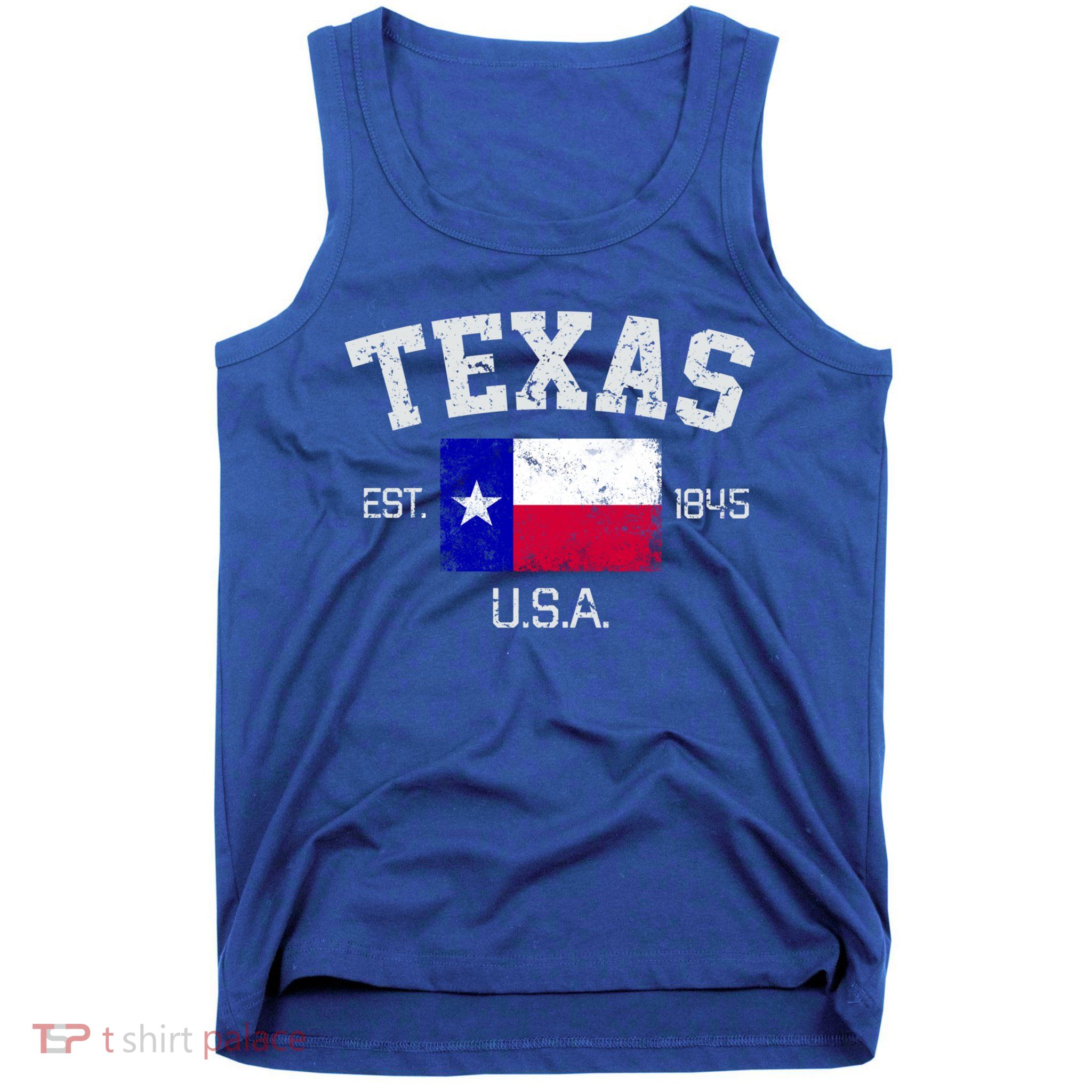 Vintage Texas Austin Est 1845 Souvenir Gift Cute Gift Tank Top