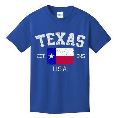 Vintage Texas Austin Est 1845 Souvenir Gift Cute Gift Kids T-Shirt