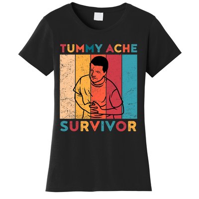 Vintage Tummy Ache Survivor Women's T-Shirt