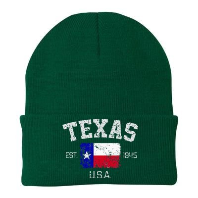 Vintage Texas Austin Est 1845 Souvenir Gift Knit Cap Winter Beanie