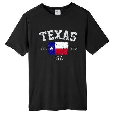 Vintage Texas Austin Est 1845 Souvenir Gift Tall Fusion ChromaSoft Performance T-Shirt