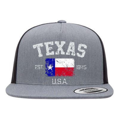 Vintage Texas Austin Est 1845 Souvenir Gift Flat Bill Trucker Hat