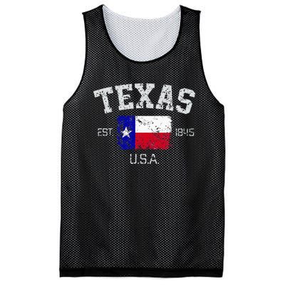 Vintage Texas Austin Est 1845 Souvenir Gift Mesh Reversible Basketball Jersey Tank