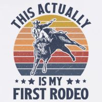 Vintage This Actually Is My First Rodeo Country Life Howdy Mug