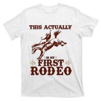 Vintage This Actually Is My First Rodeo T-Shirt