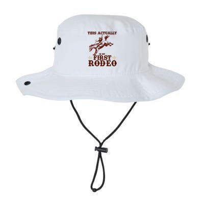Vintage This Actually Is My First Rodeo Bucket Hat