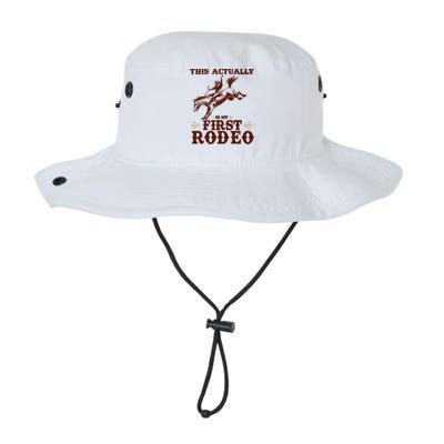 Vintage This Actually Is My First Rodeo Legacy Cool Fit Booney Bucket Hat