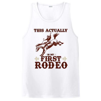 Vintage This Actually Is My First Rodeo PosiCharge Competitor Tank