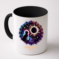 View Totality April 8 2024 Astronomy Cat Lover Solar Eclipse Mug