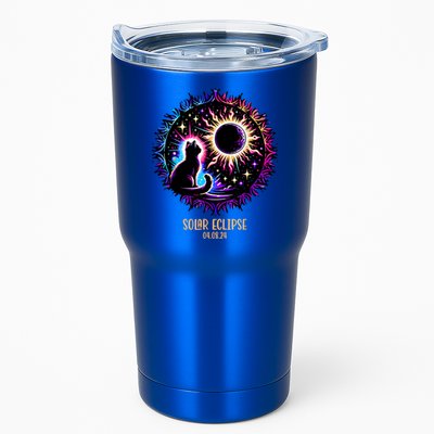 View Totality April 8 2024 Astronomy Cat Lover Solar Eclipse Tumbler