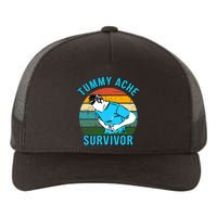 Vintage Tummy Ache Survivor Design Yupoong Adult 5-Panel Trucker Hat