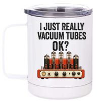 Vacuum Tube Amp Amplifier Analog Audio Electron Valve Guitar 12 oz Stainless Steel Tumbler Cup