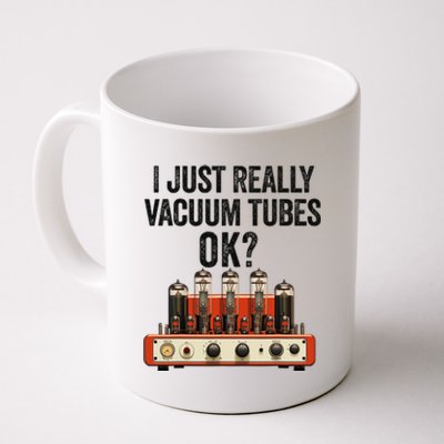 Vacuum Tube Amp Amplifier Analog Audio Electron Valve Guitar Coffee Mug