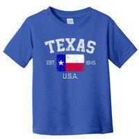 Vintage Texas Austin Est 1845 Souvenir Gift Toddler T-Shirt