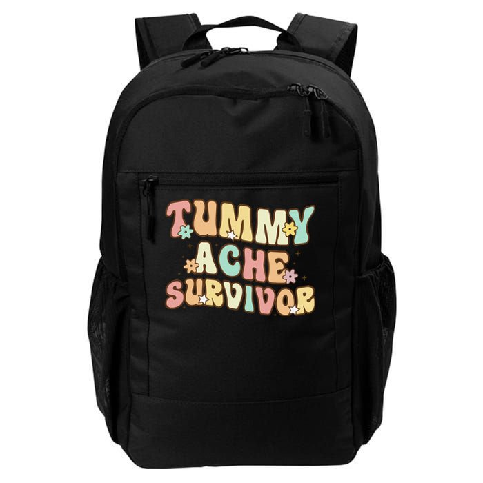 Vintage Tummy Ache Survivor Retro Daily Commute Backpack