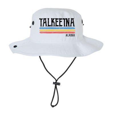 Vintage Talkeetna Alaska Ak Souvenir Gift Legacy Cool Fit Booney Bucket Hat