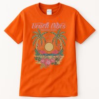 Vintage Tropical Beach Vibes Paradise Island Tall T-Shirt