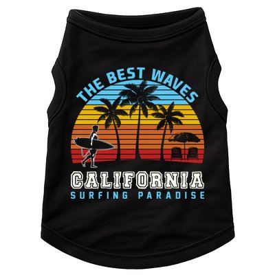 Vintage The Best Wave California Surfing Paradise Doggie Tank