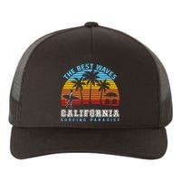 Vintage The Best Wave California Surfing Paradise Yupoong Adult 5-Panel Trucker Hat