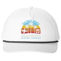 Vintage The Best Wave California Surfing Paradise Snapback Five-Panel Rope Hat