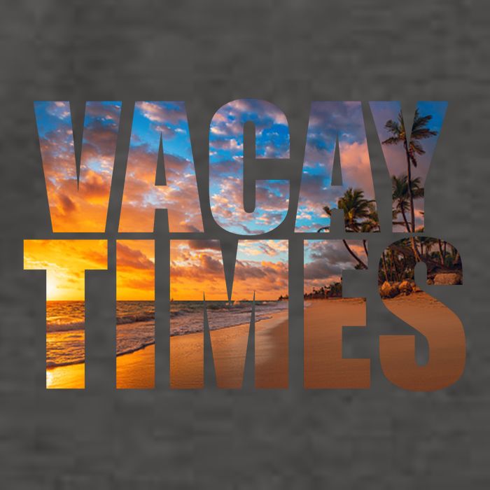 Vacay Times Beach Vector Backpack
