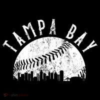 Vintage Tampa Bay Florida Skyline Baby Bodysuit