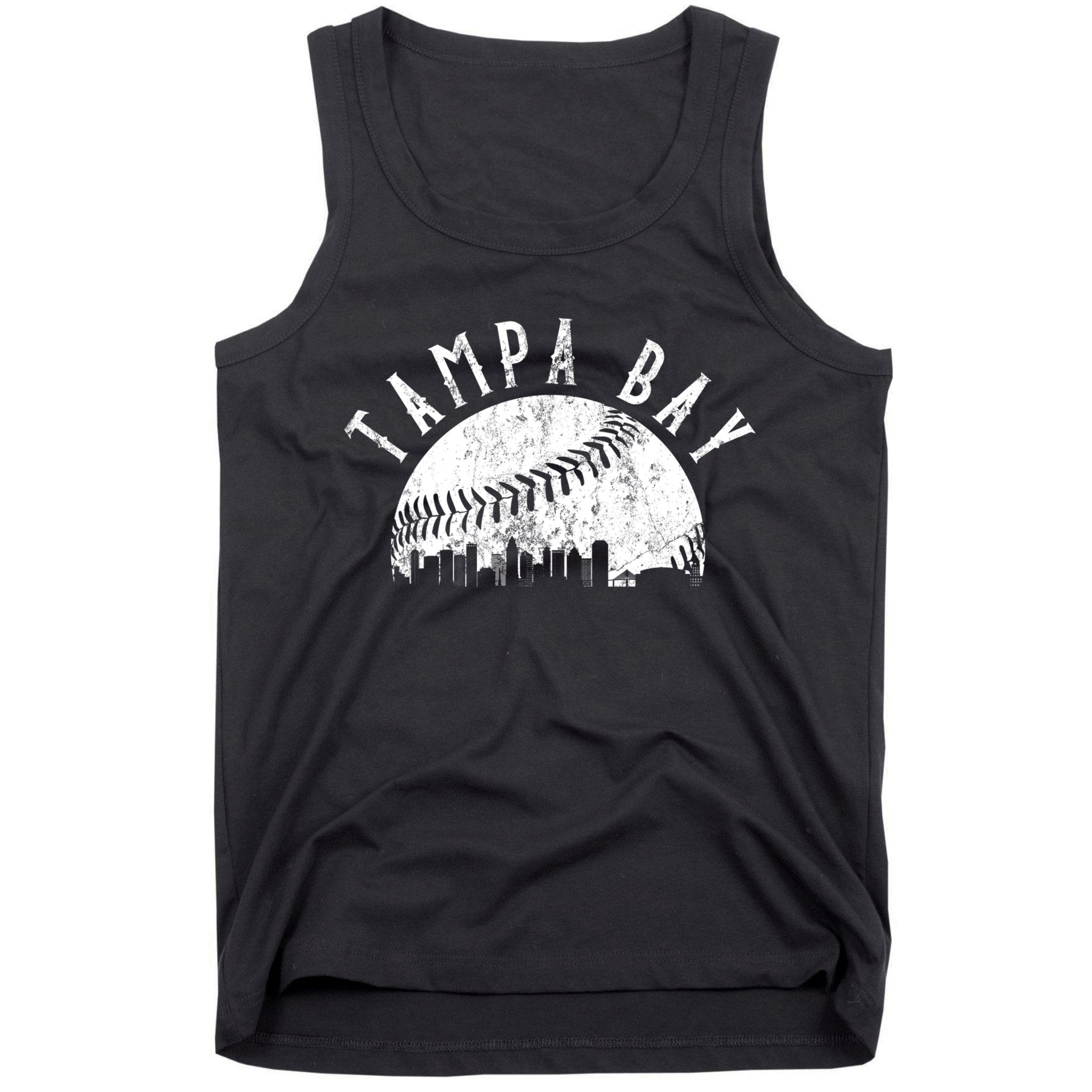 Vintage Tampa Bay Florida Skyline Tank Top