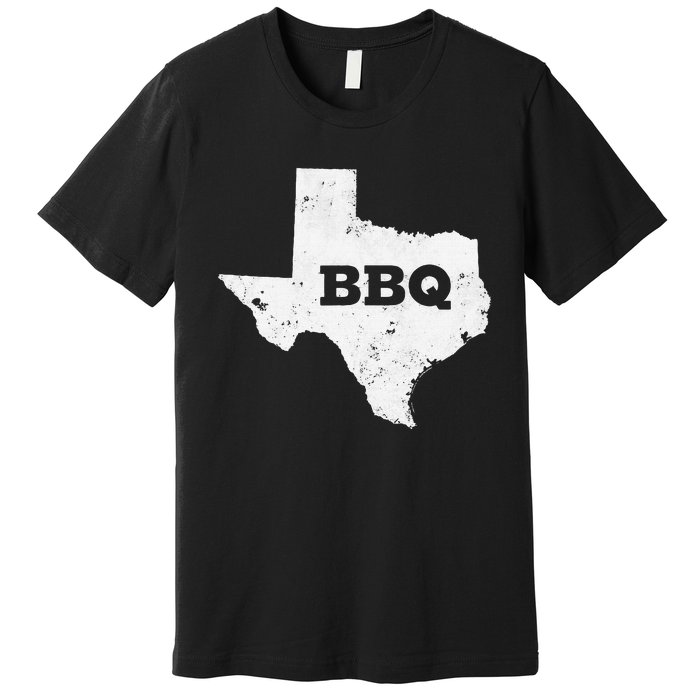 Vintage Texas Bbq State Of Texas Barbecue Premium T-Shirt