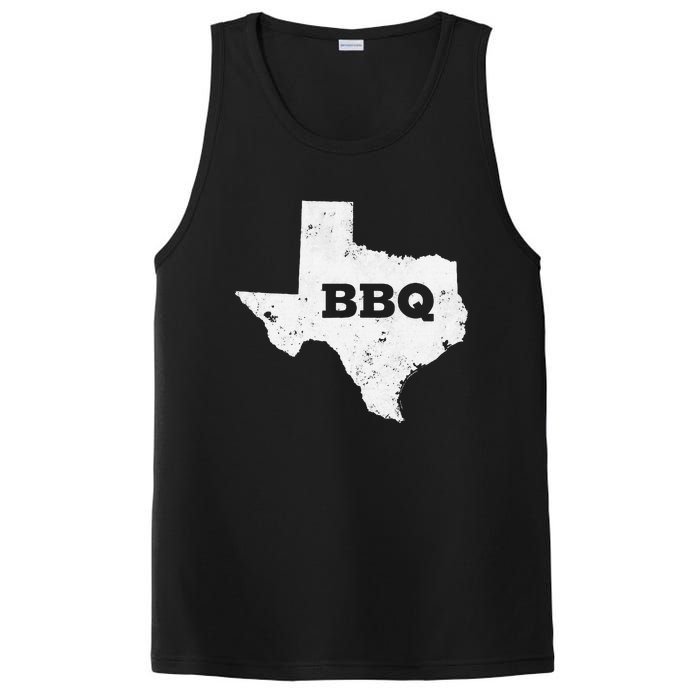 Vintage Texas Bbq State Of Texas Barbecue PosiCharge Competitor Tank