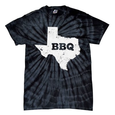 Vintage Texas Bbq State Of Texas Barbecue Tie-Dye T-Shirt