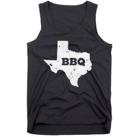 Vintage Texas Bbq State Of Texas Barbecue Tank Top