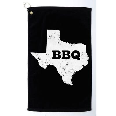 Vintage Texas Bbq State Of Texas Barbecue Golf Towel